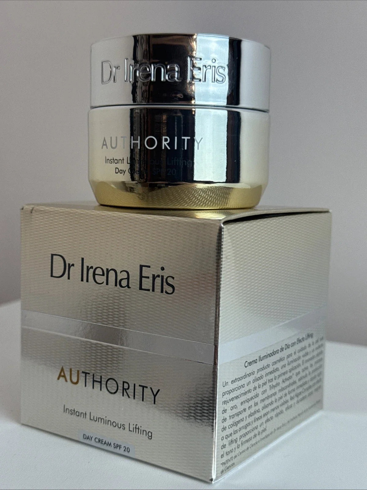 Dr Irena Eris AUTHORITY Instant Luminous Lifting Day Cream SPF20 50ml