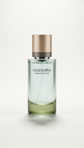 Signature perfume bottle with crystal clarity