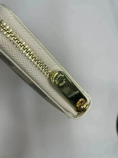 Louis Vuitton Damier Azur Zippy Wallet – Zip Around Long Wallet Purse | White