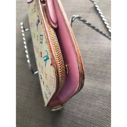 Authentic Louis Vuitton Monogram Multicolor Zippy Wallet Purse  New