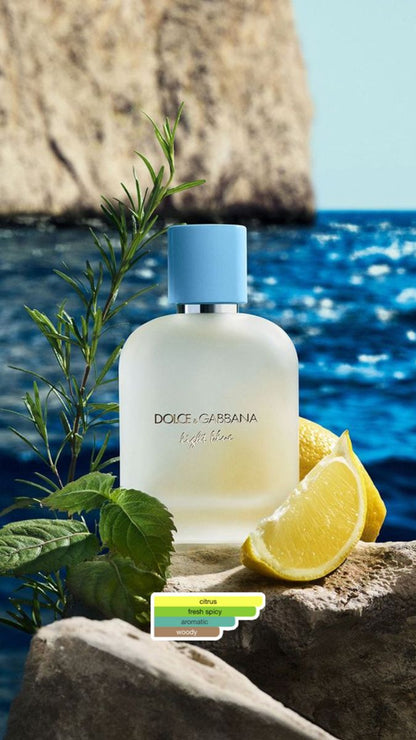 Dolce & Gabbana Light Blue Men’s Cologne – 2.5 oz EDT