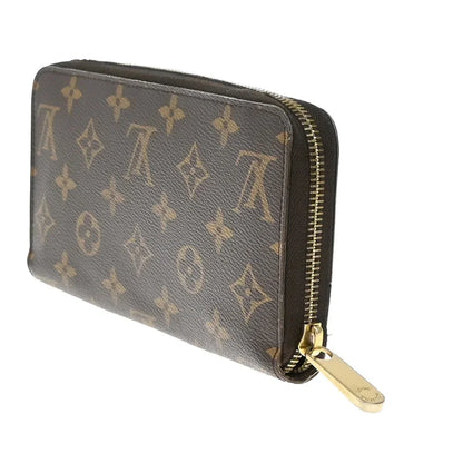 Louis Vuitton Monogram Zippy Long Wallet – Brown Leather Zip Around | M60017