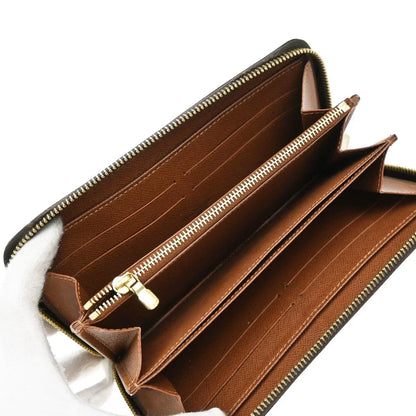 Louis Vuitton Monogram Zippy Long Wallet – Brown Leather Zip Around | M60017