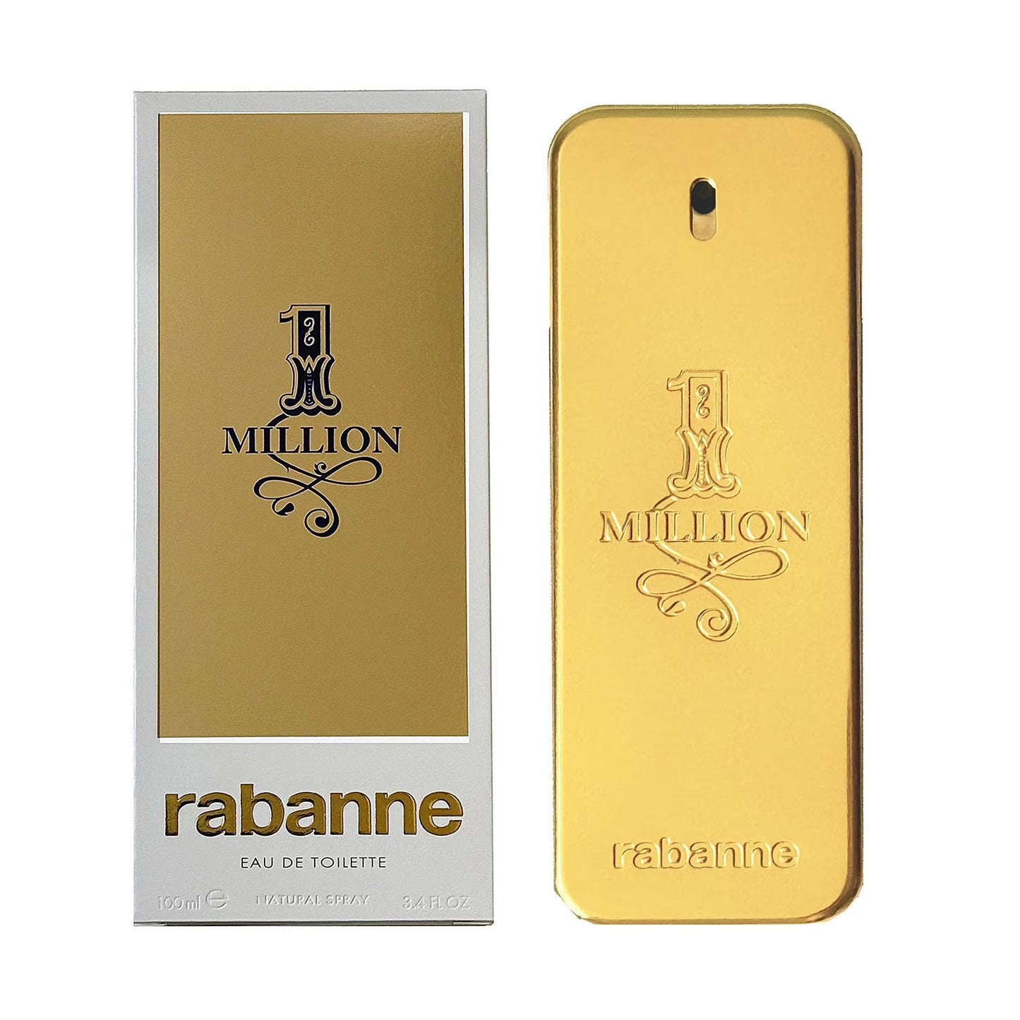 Paco Rabanne 1 Million Eau de Toilette – 3.4 fl. oz. Men’s Fragrance