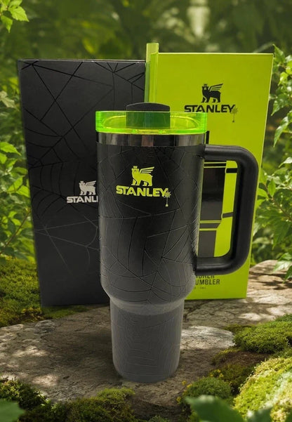 Stanley Halloween Web Glow H2.0 40oz Tumbler – Limited Edition Glow-in-the-Dark Travel Mug